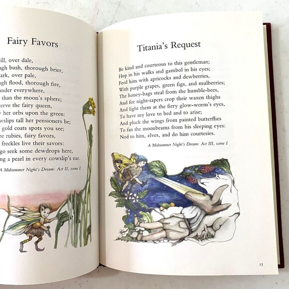 William Shakespeare Starlight & Moonshine Poetry of the Supernatural Hardcover - Picture 13 of 14